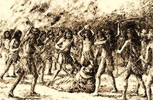 Native_American_Indian_Tribes_Yuma _ Beating a Padre