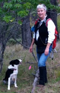 Lynne and her dog Piper